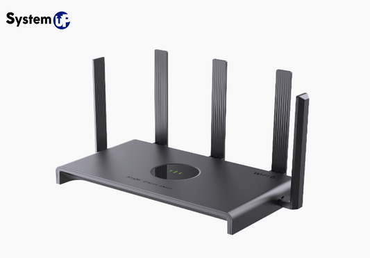 Home Router inalámbrico MESH , Diseñado para GAMING con doble puerto WAN Gigabit para Sumar Ancho de banda, 3 puertos LAN Gigabit., WI-FI 6 2x2 doble Banda