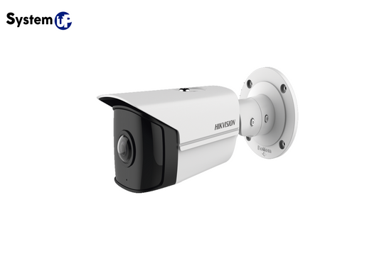 Bala IP 4 Megapixel / Serie PRO + / Panorámica 180° / 20 mts IR EXIR / WDR / Exterior IP67 / Vídeo Analíticos / PoE / Onvif